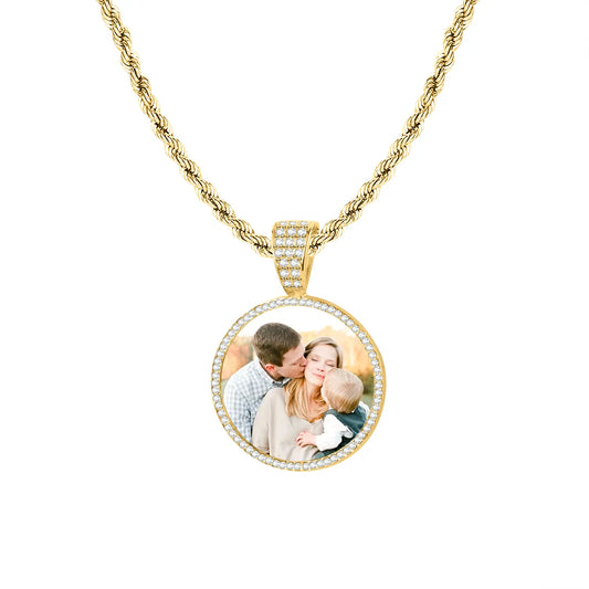 Custom Photo Necklace - True Nova Jewelry Co.